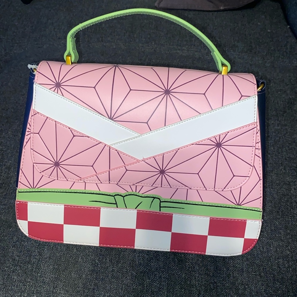 Demon slayer nezuko cosplay crossbody by loungefly